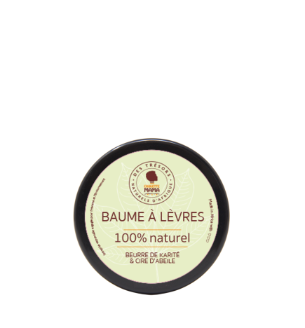 Baume à lèvres karité-cire d'abeille