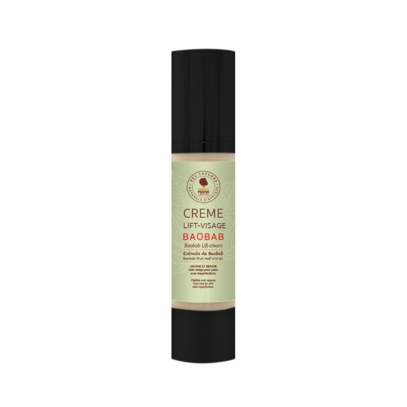 Crème Lift-visage au Baobab.