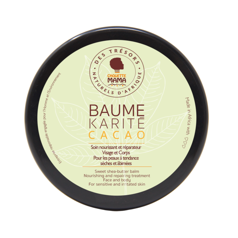Baume au Beurre de Karité-Cacao